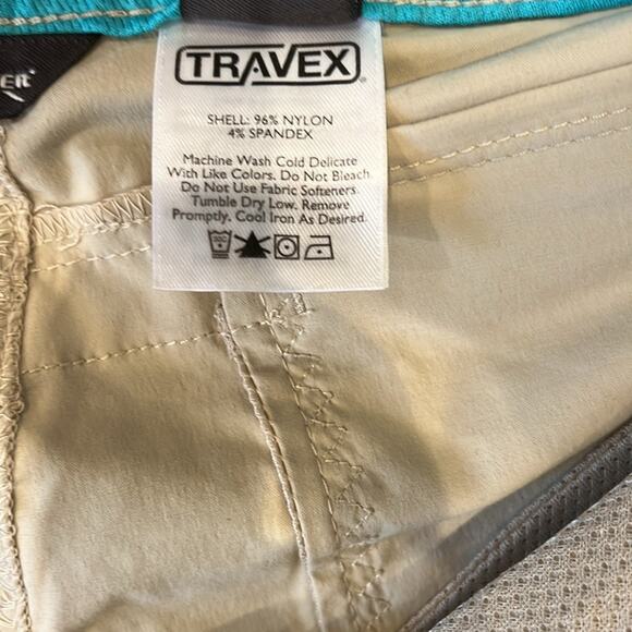 Eddie Bauer Women's Travex Lightweight Hiking Pants Khaki Size 14 - Picture 8 of 10